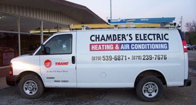 Chamber's Electric Service Truck